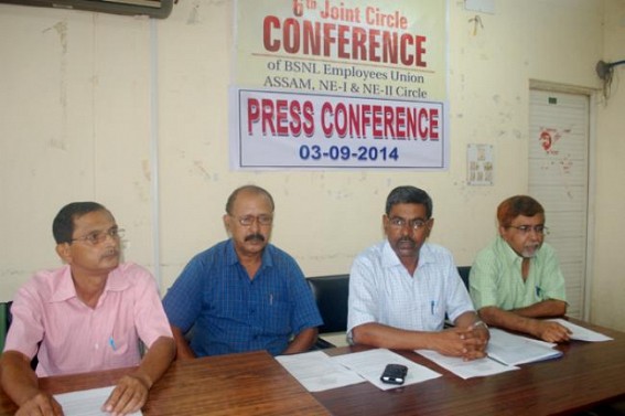 BSNL employees 6th joint circle conference from 6th to 8th September BSNL employees 6th joint circle conference from 6th to 8th September